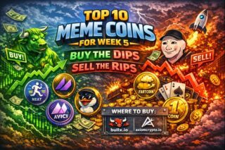 Top Meme Coins for Week 5: Buy the Dips, Sell the Rips