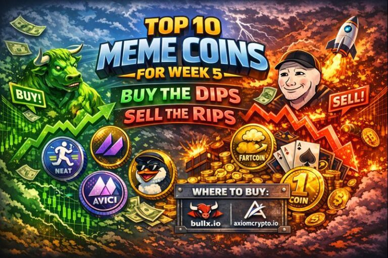 Top Meme Coins for Week 5: Buy the Dips, Sell the Rips